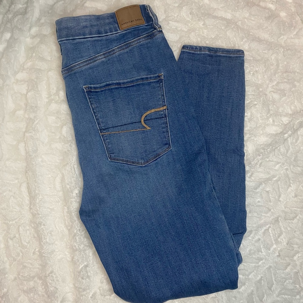 American Eagle Curvy highest rise jegging